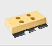 Polyuretane track pads size BS4/350 mm (set)